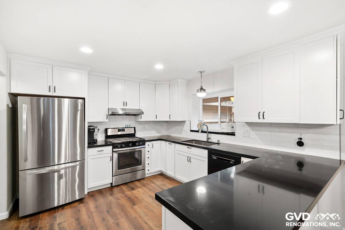 Beautiful White Shaker Kitchen Remodel in Loomis