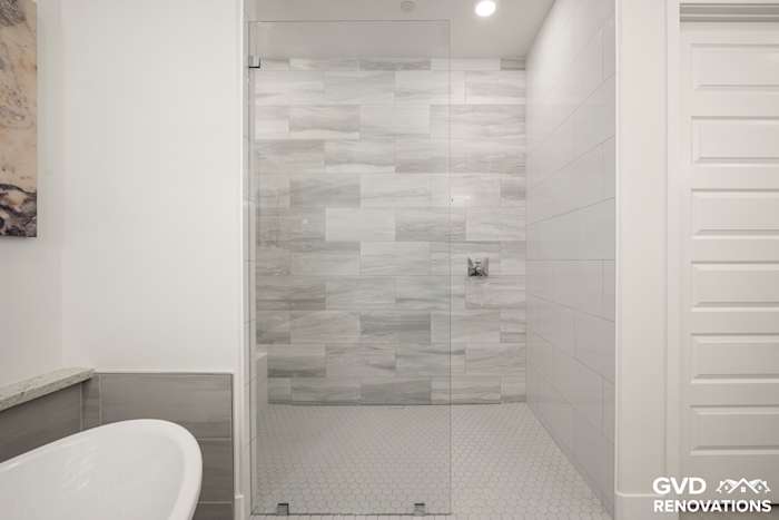 Custom Walk-In Shower Remodel