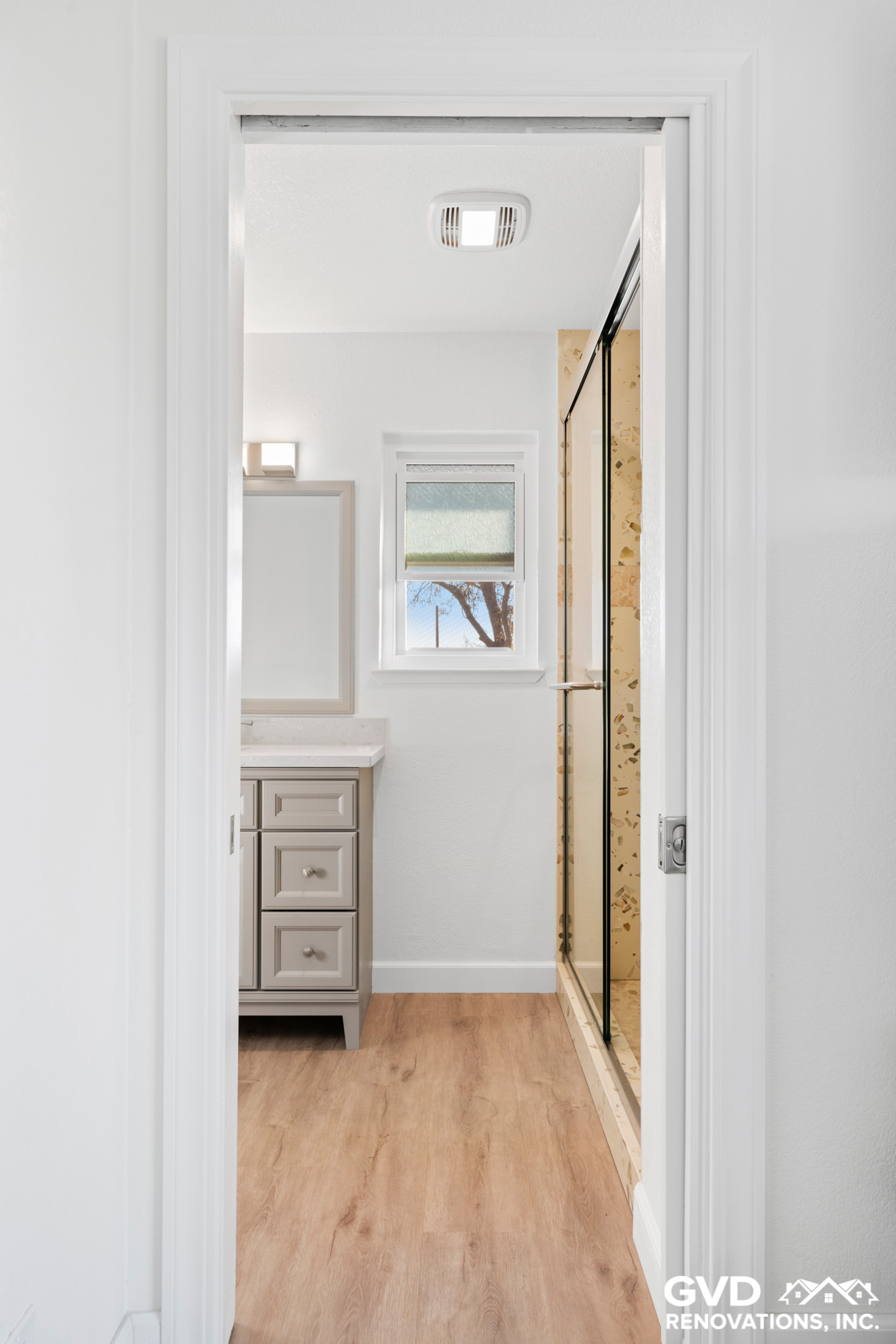 Two Bathrooms Remodeled