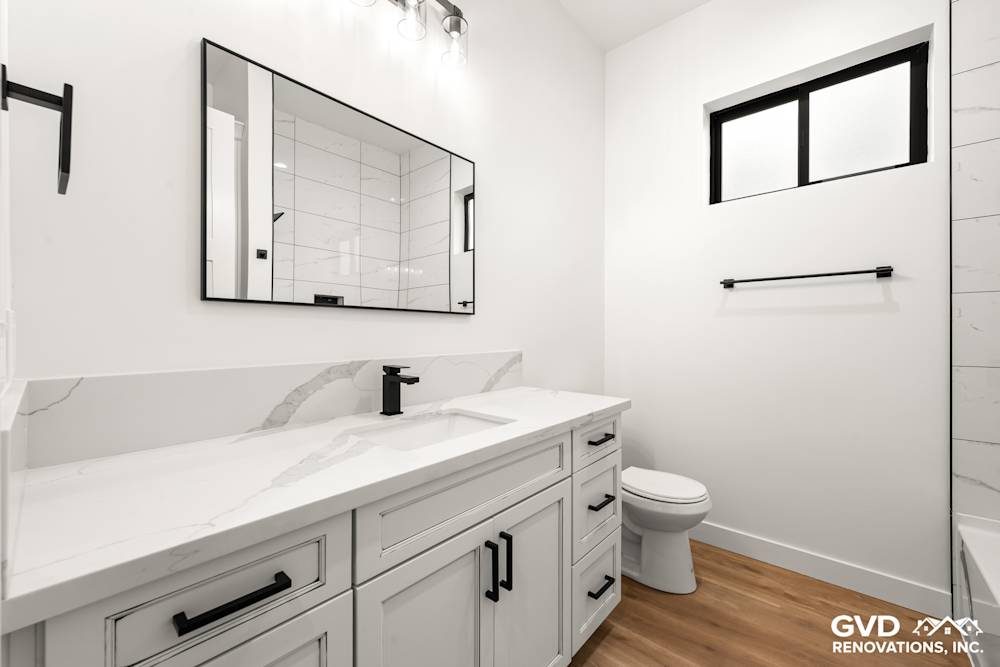 New Construction Bathroom Design