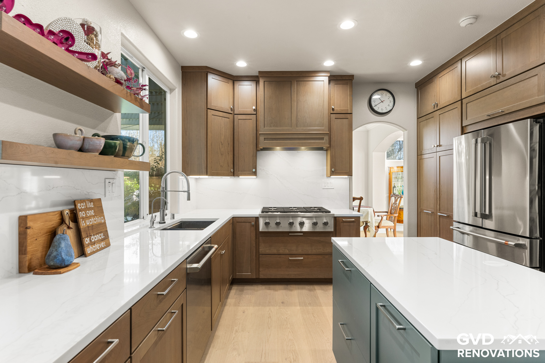 Kitchen & Fireplace Renovation