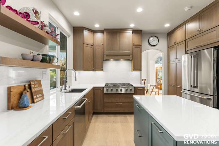 Kitchen & Fireplace Renovation