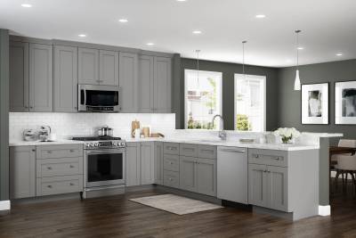 Stylish Grey Kitchen Cabinets Ideas