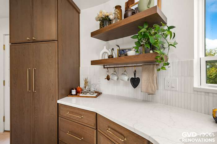 Custom Curved Kitchen Remodel