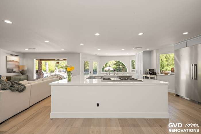 Complete Kitchen Makeover With Custom Island Redesign