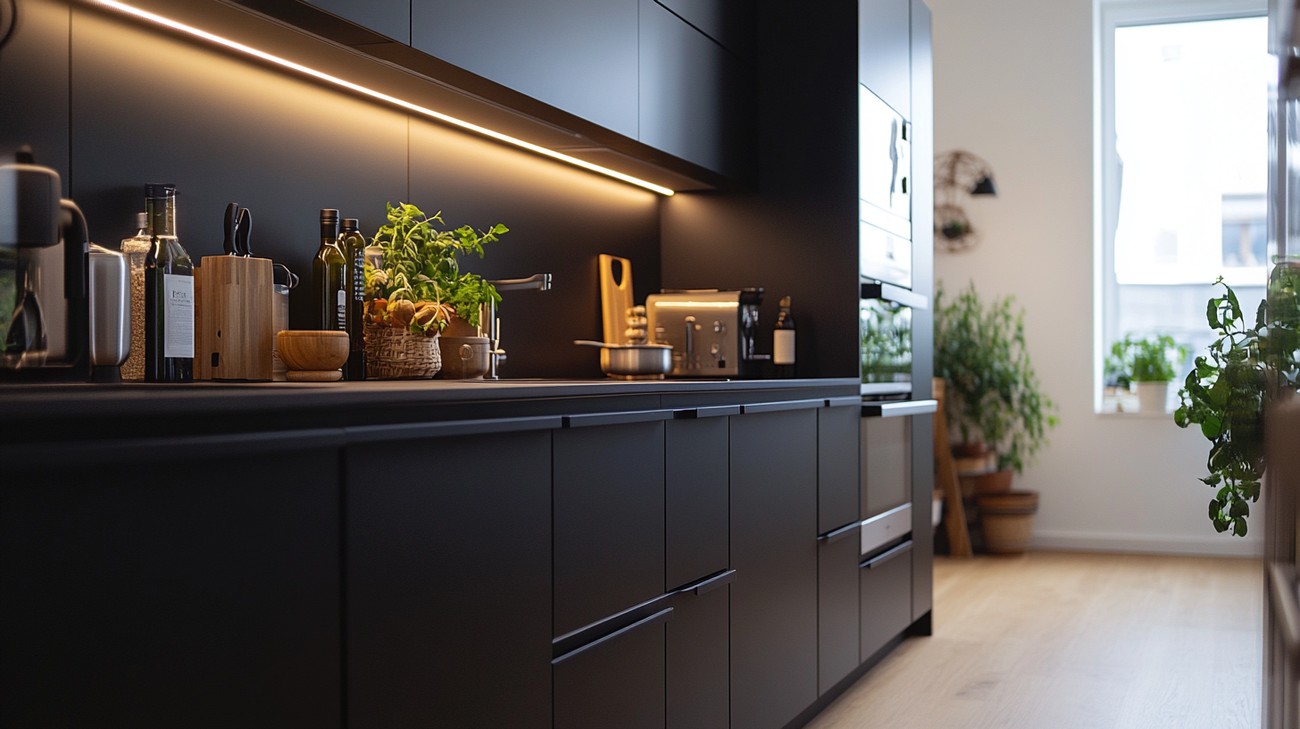 Black Cabinets: Transform Your Kitchen Space Today