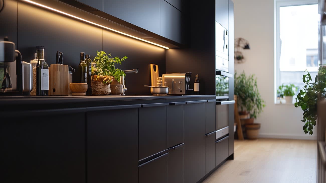 Black Cabinets: Transform Your Kitchen Space Today