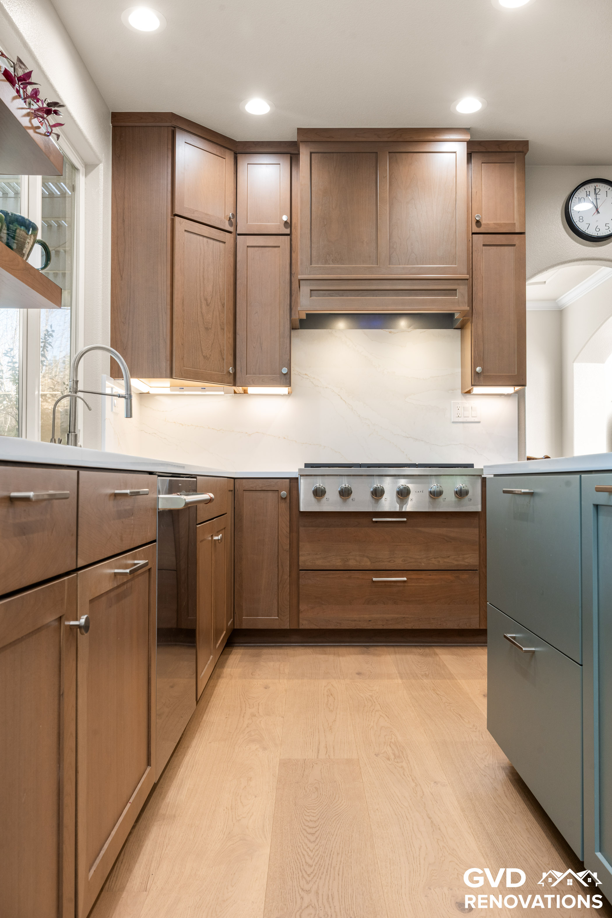 Kitchen & Fireplace Renovation