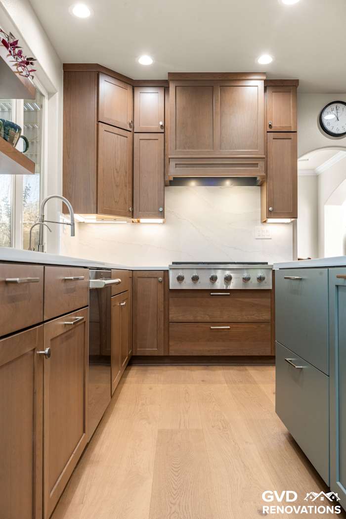 Kitchen & Fireplace Renovation