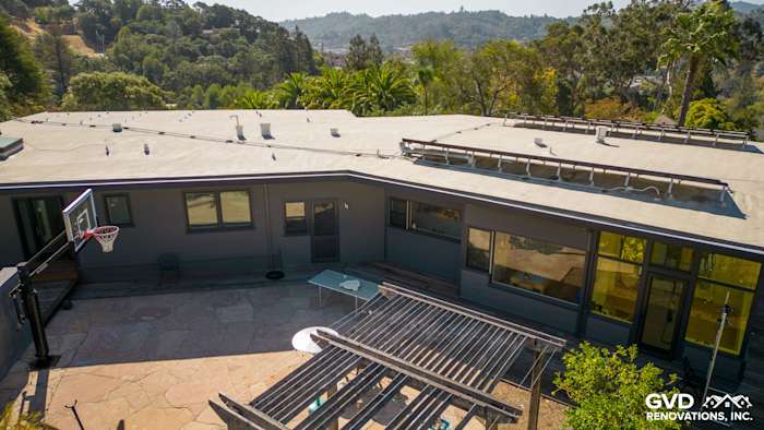 James Hardie Plank Lap Siding in Night Gray on modern home exterior in San Rafael, CA