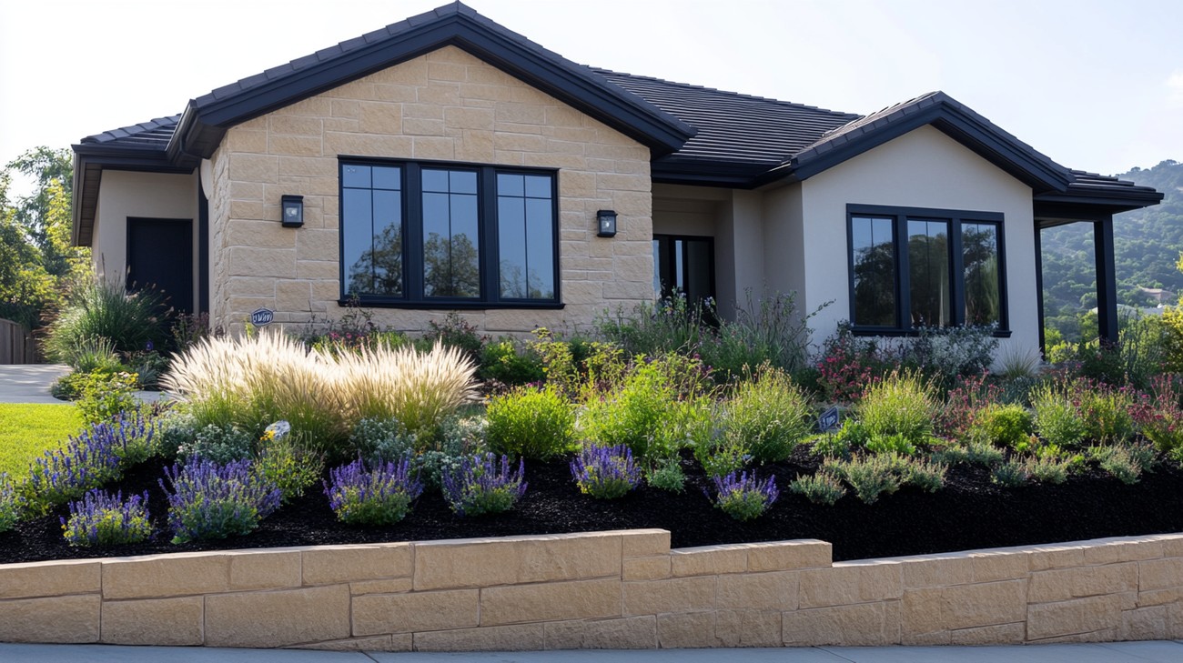 faux rock panels photo