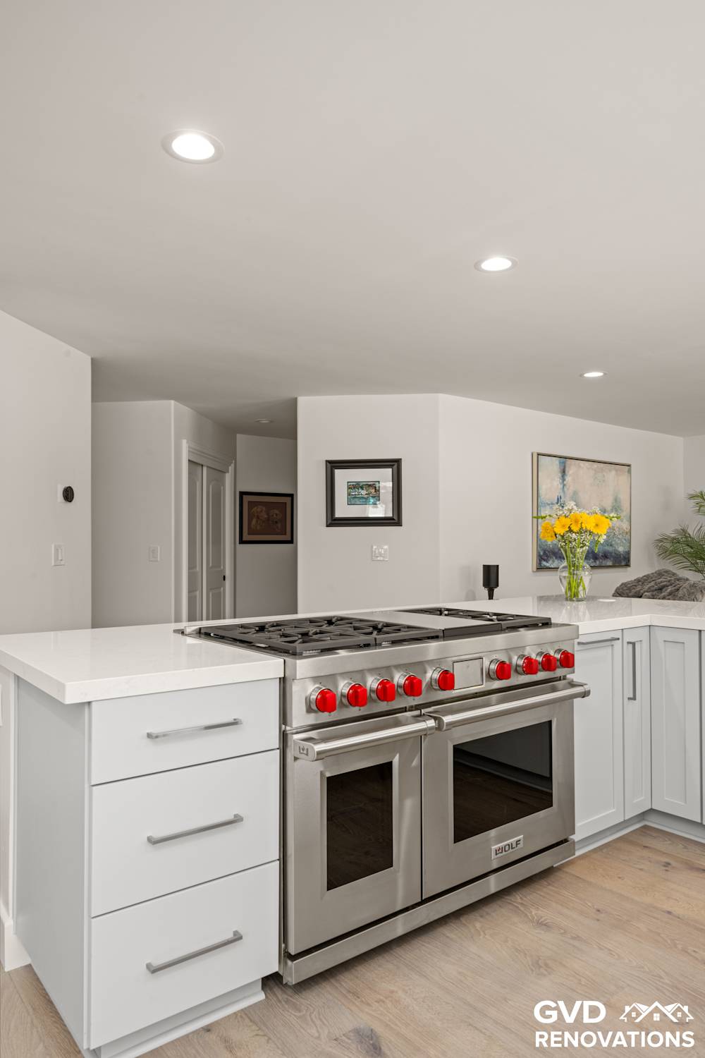 Complete Kitchen Makeover With Custom Island Redesign