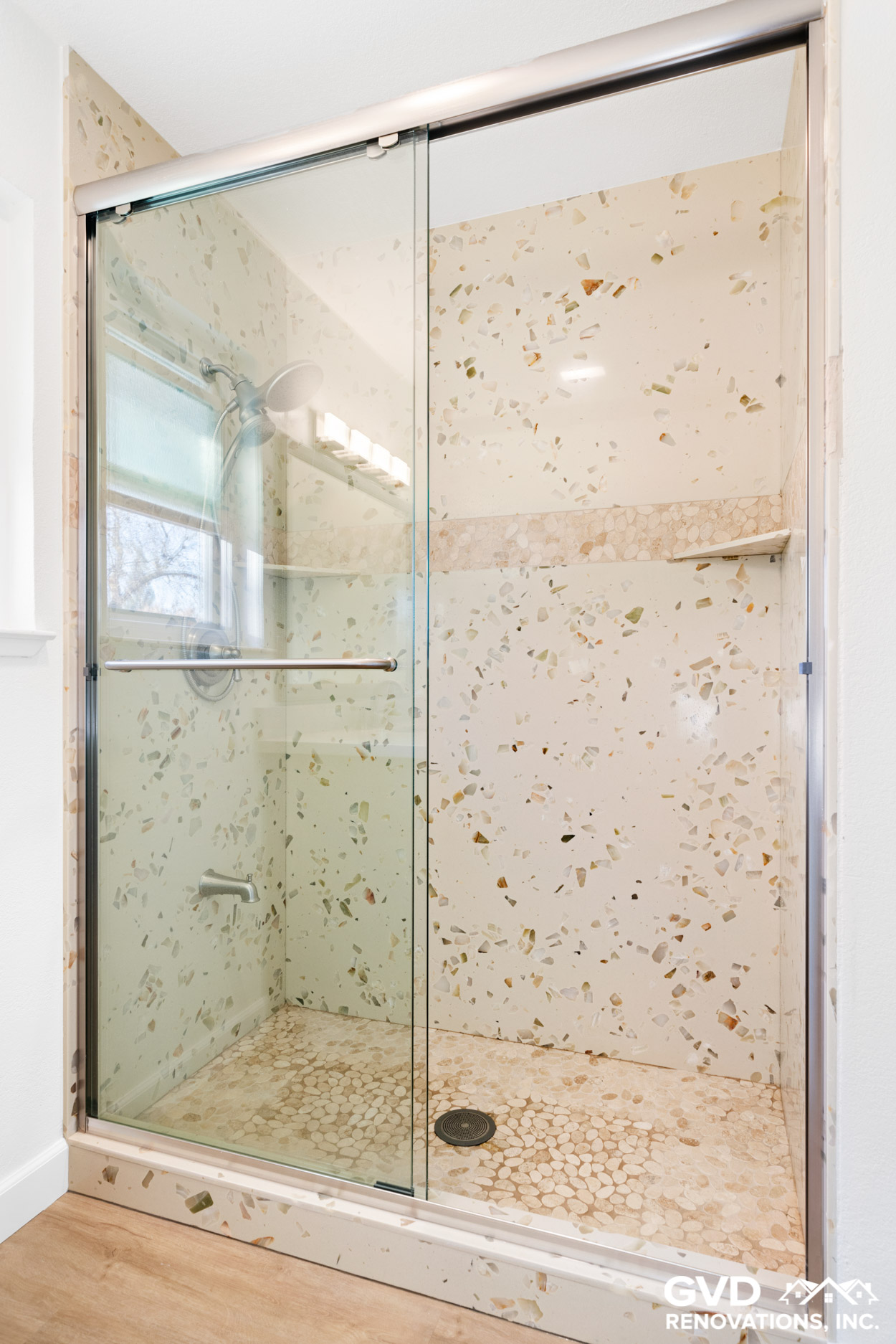 Two Bathrooms Remodeled