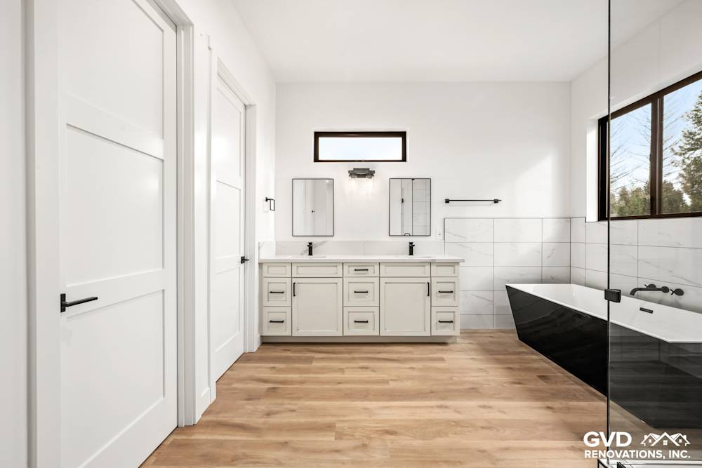 New Construction Bathroom Design