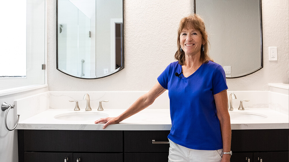 2 Bathroom Remodels in Rocklin, CA Video Testimonial