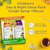 Zarbee’s® Kid's Cough + Mucus Day/Night has a natural mixed berry flavor
