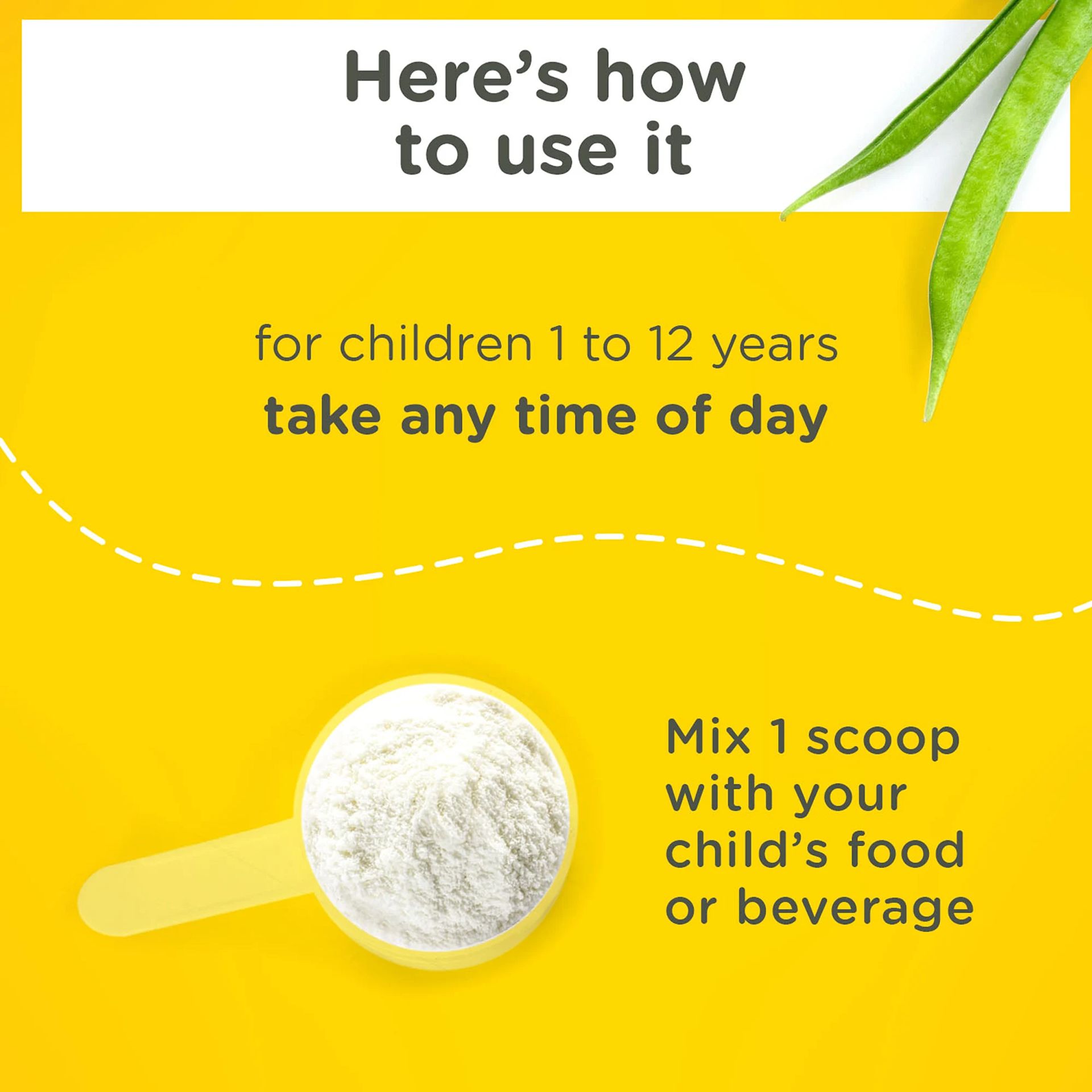 Children’s Regularity Support* Prebiotic Fiber Powder how to use