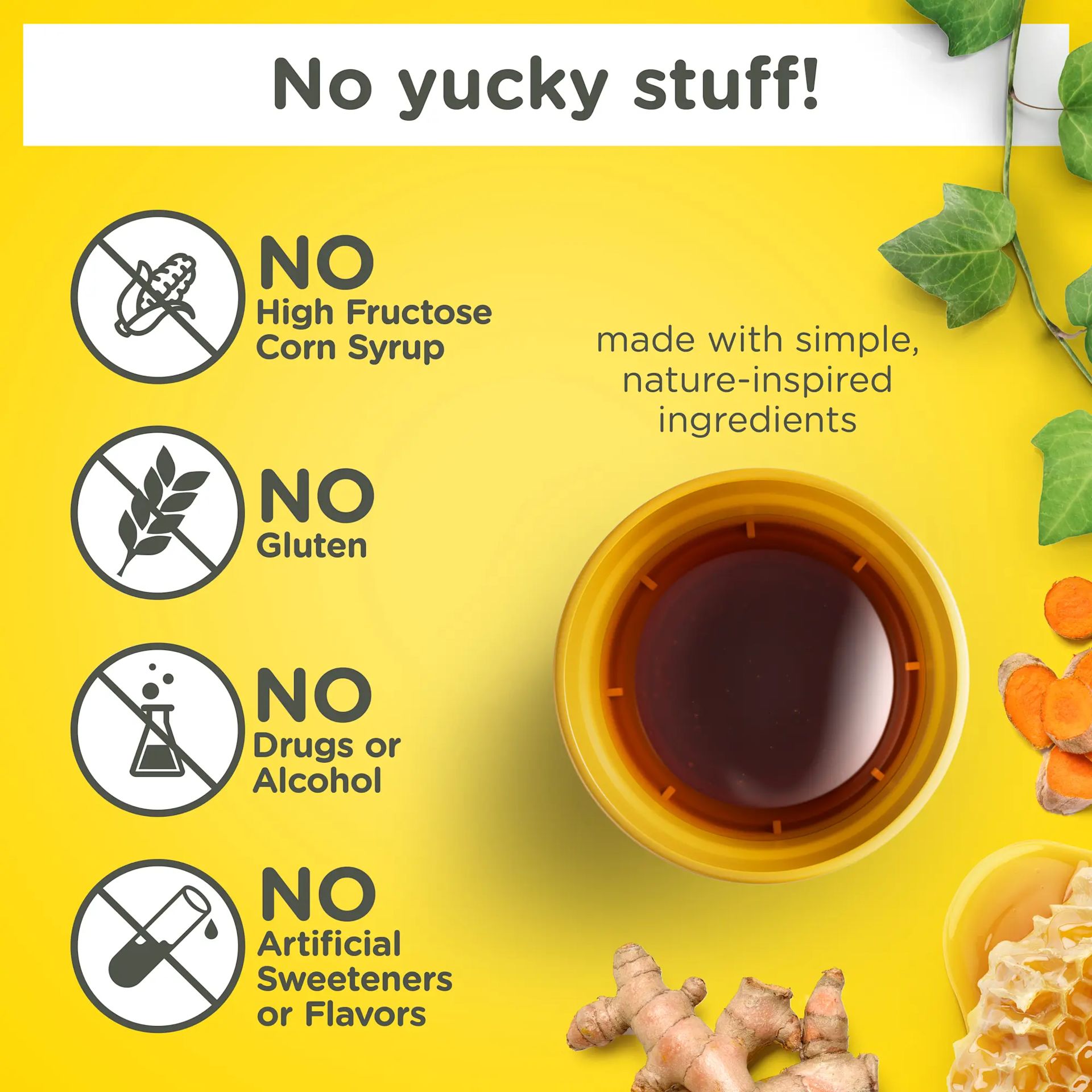 Zarbee's No yucky stuff!