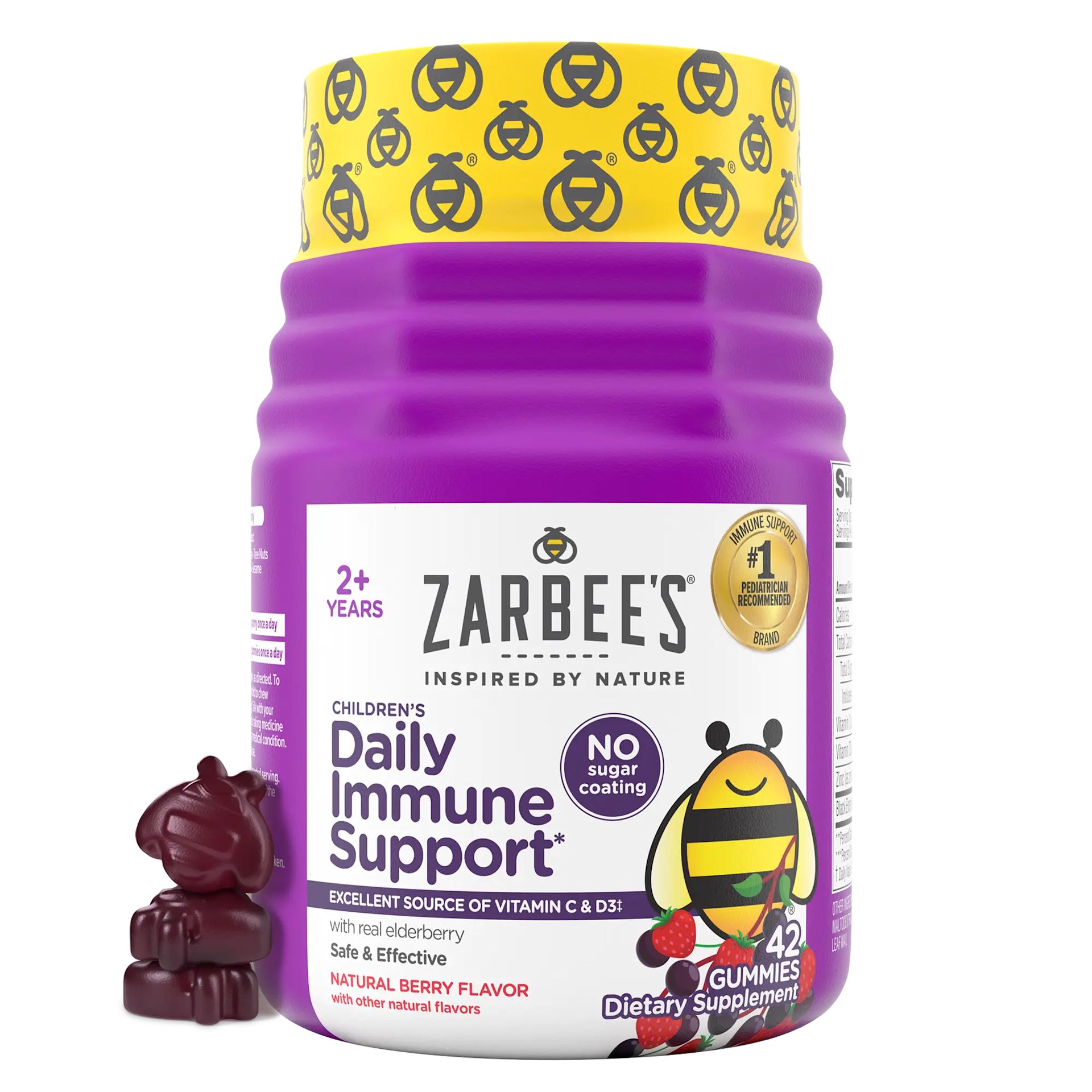 Front of Pack Child Daily Immune Support Gummies