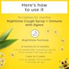 Baby Nighttime Cough Syrup + Immune with Agave