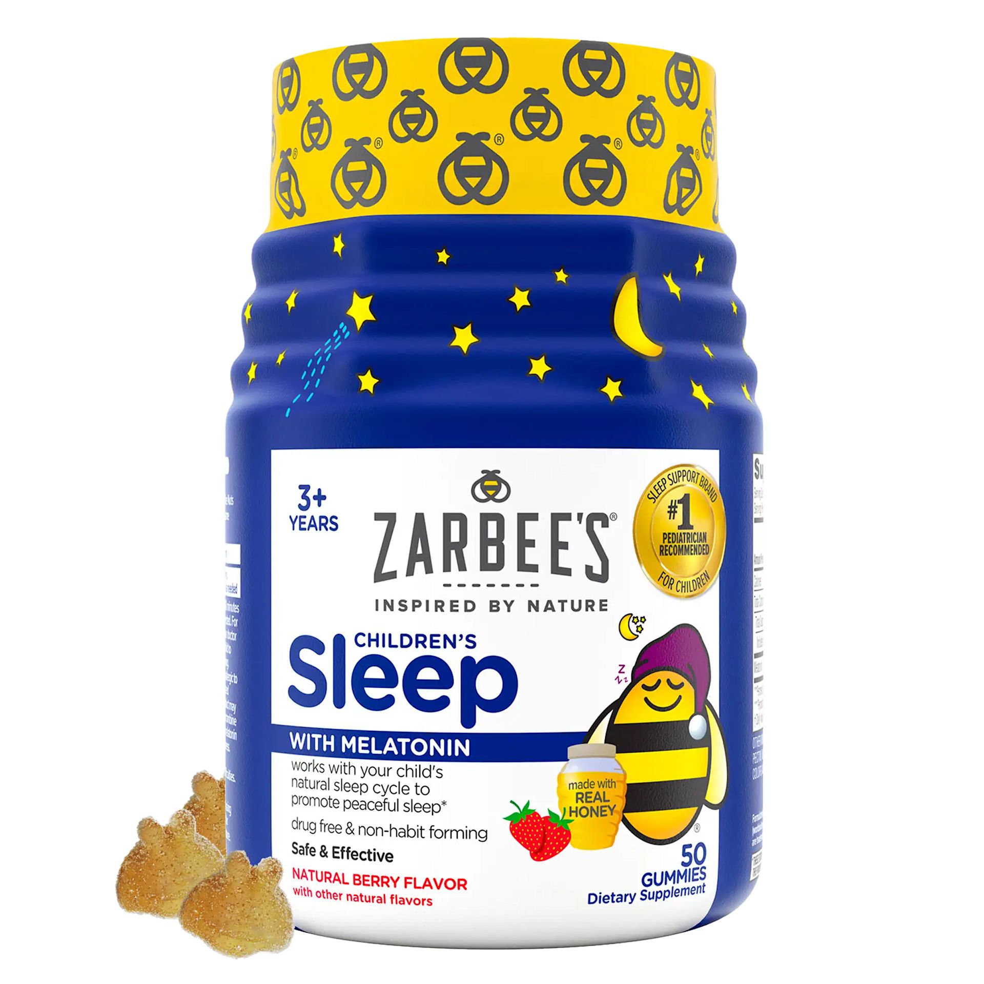 Zarbee's® Children's Sleep Melatonin gummies bottle
