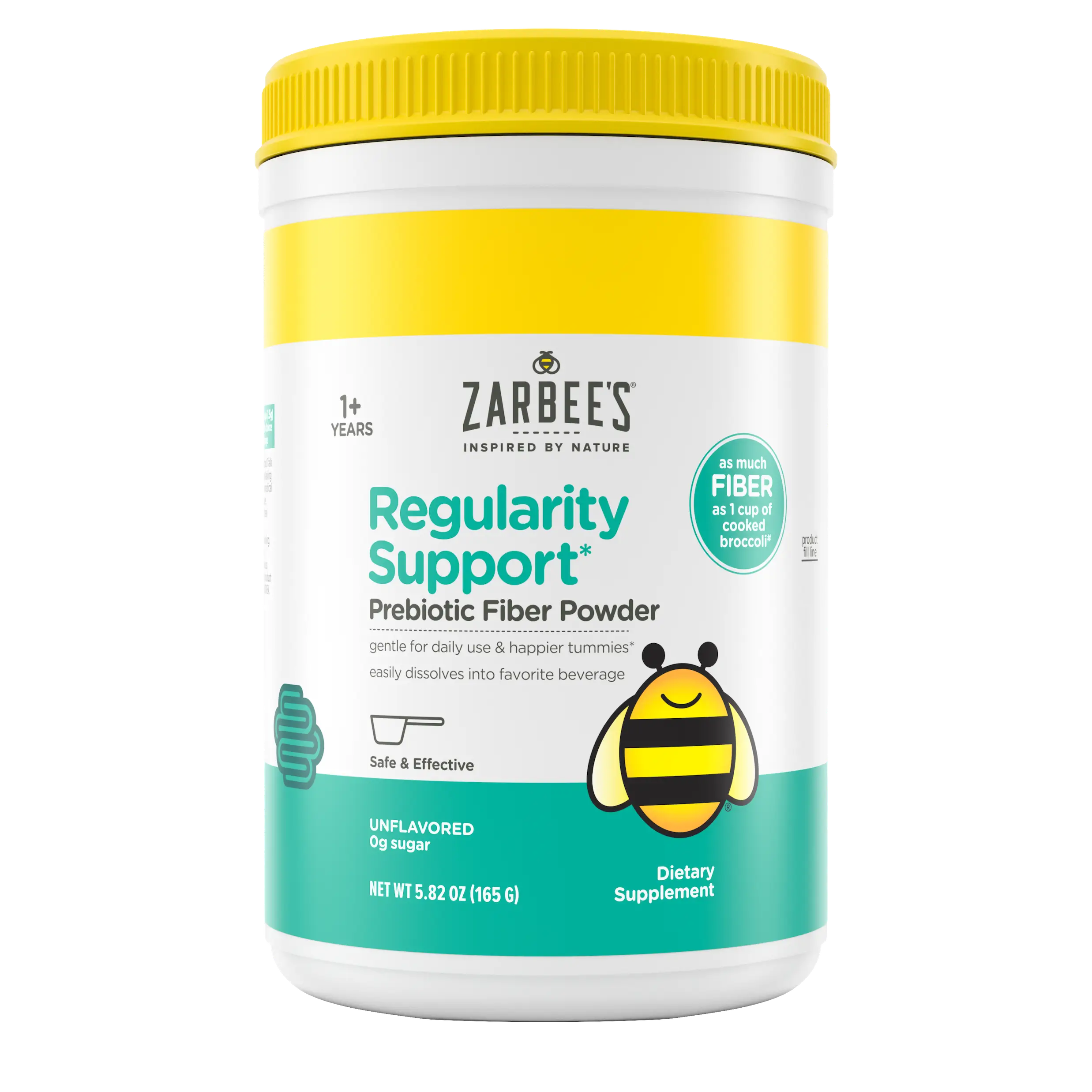 ZARBEES Regularity Support Prebiotic Fiber Powder