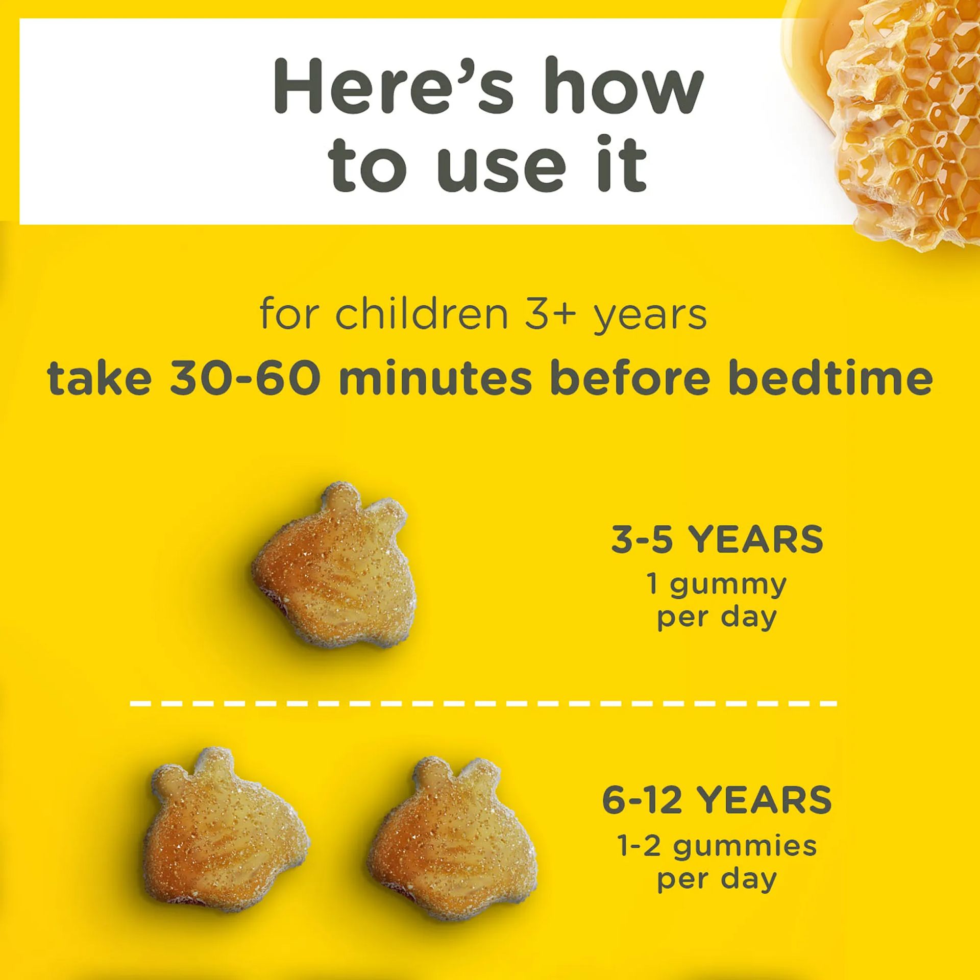 Zarbee’s® Children’s Sleep with Melatonin Gummies how to use