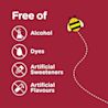 Zarbee’s® Children's Complete Cough and Cold Syrup claims stating 'free of alcohol, dyes, artificial sweeteners and artificial flavours'