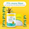 Zarbee’s® Prebiotic Fiber Powder offers 71% more fiber per serving