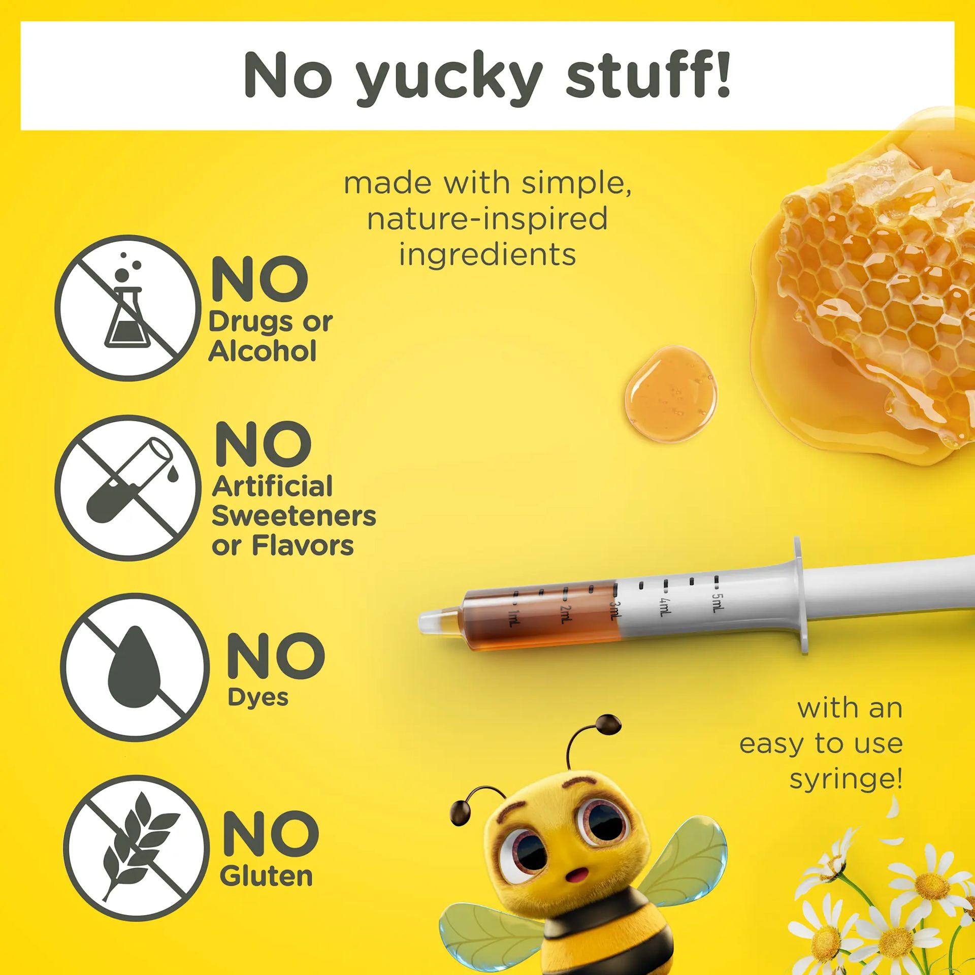 Baby Nighttime Cough Syrup + Immune with Honey
