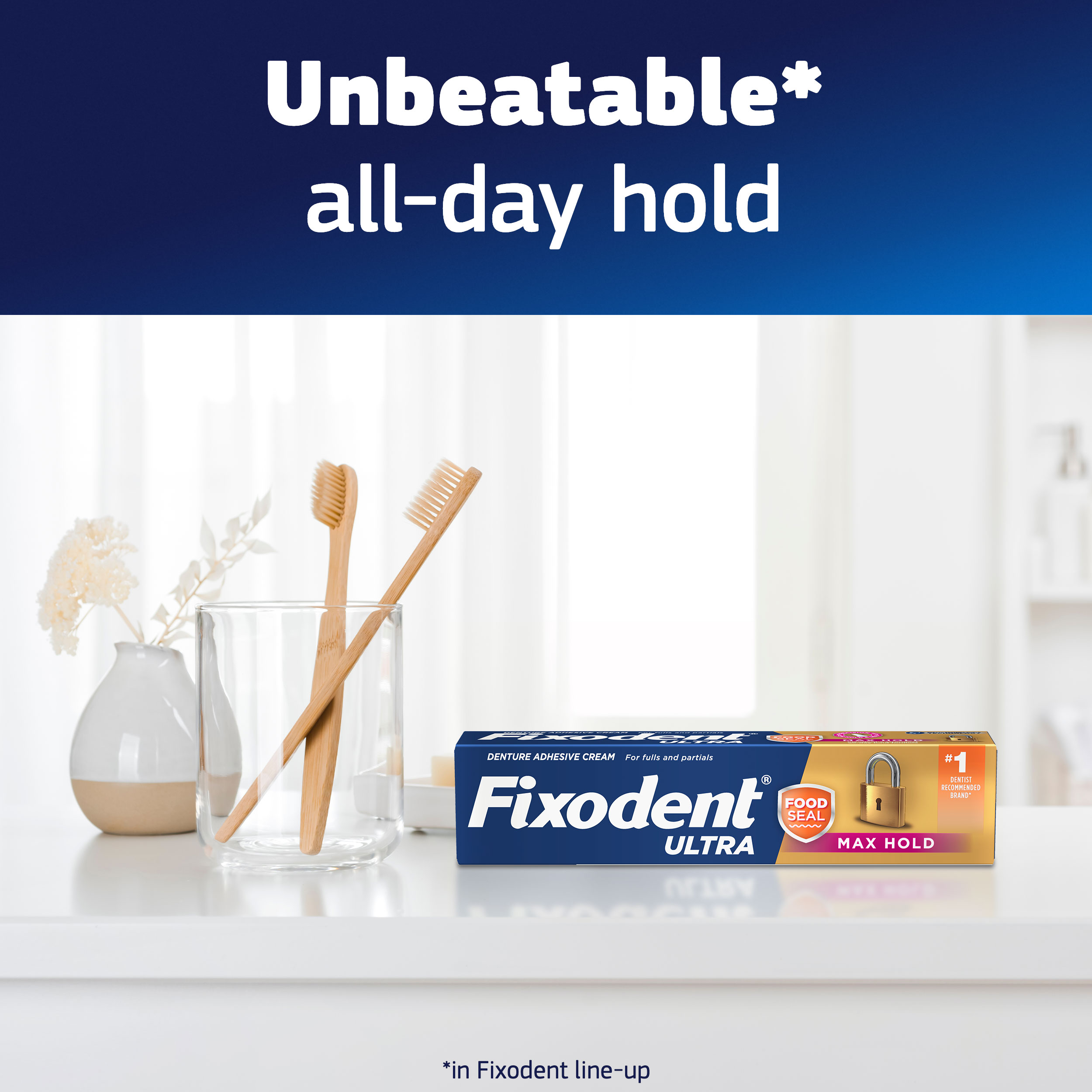  Fixodent Ultra Dual Power - Unbeatable all-day hold