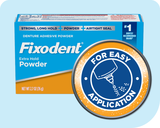 Fixodent Extra Hold Powder 