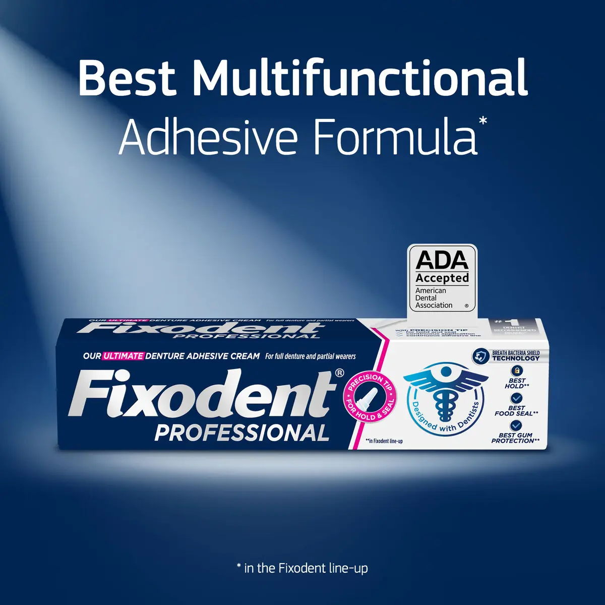 Fixodent Professional - Best multifunctional adhesive formula