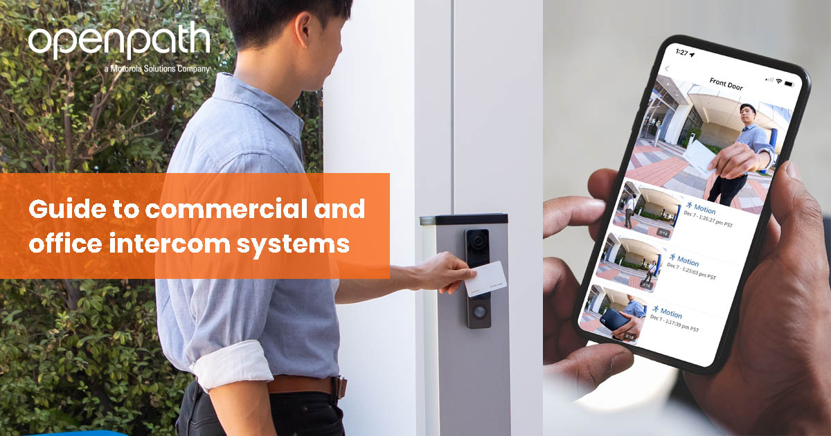 Commercial & Office Intercom Systems for Your Business