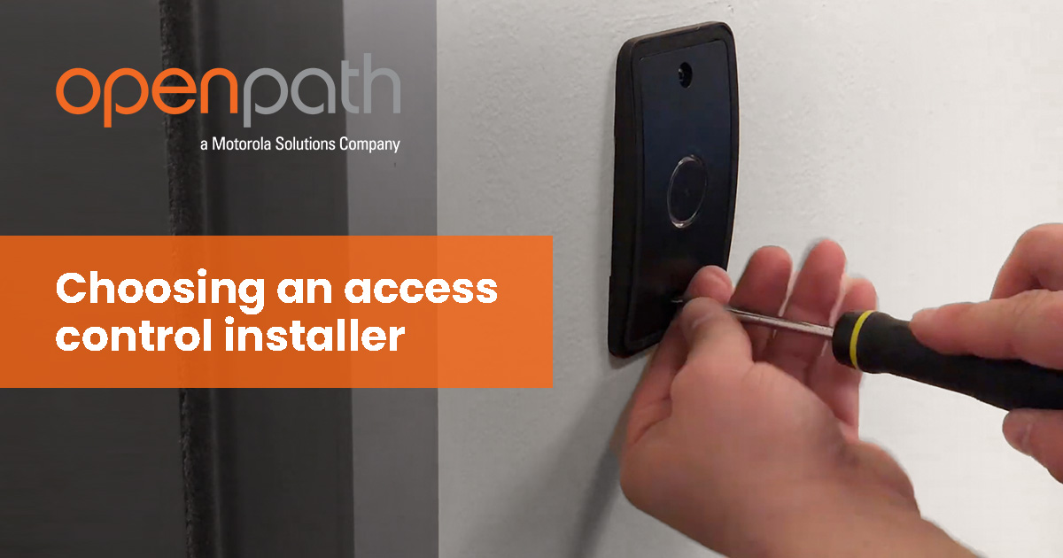 How to Find the Right Access Control Installer Openpath