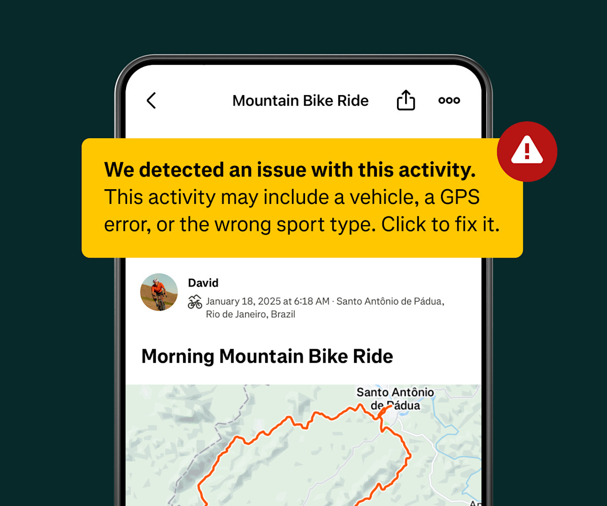 Using machine learning to remove Cars from Run and Ride leaderboards Thumbnail