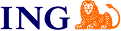 Logo for ING Belgium with transparent background