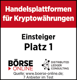 Beginners: 1st place (Börse Online)