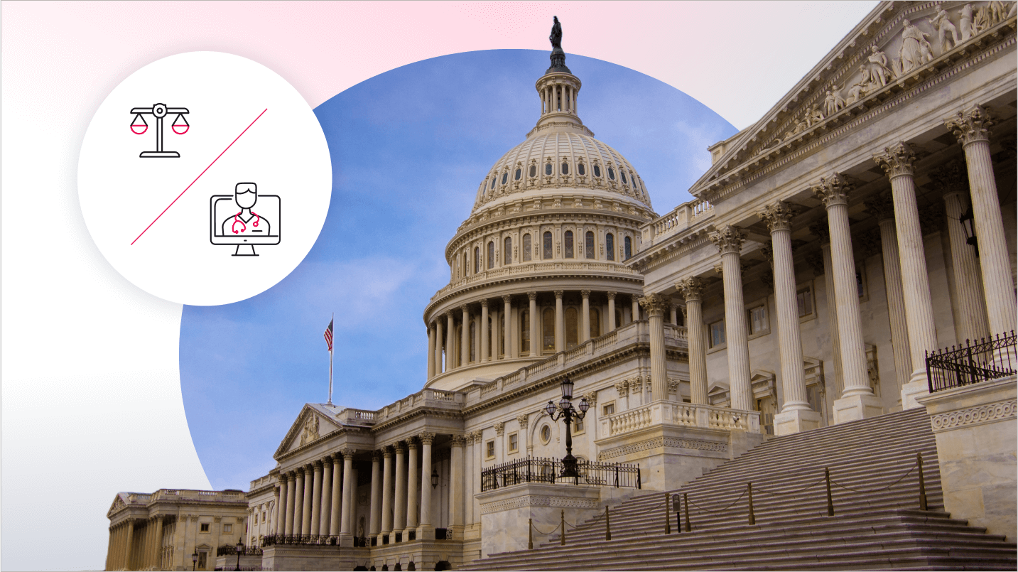 Telehealth and digital health legislation currently in Congress covering Medicare access, virtual care expansion, and healthcare AI policy.