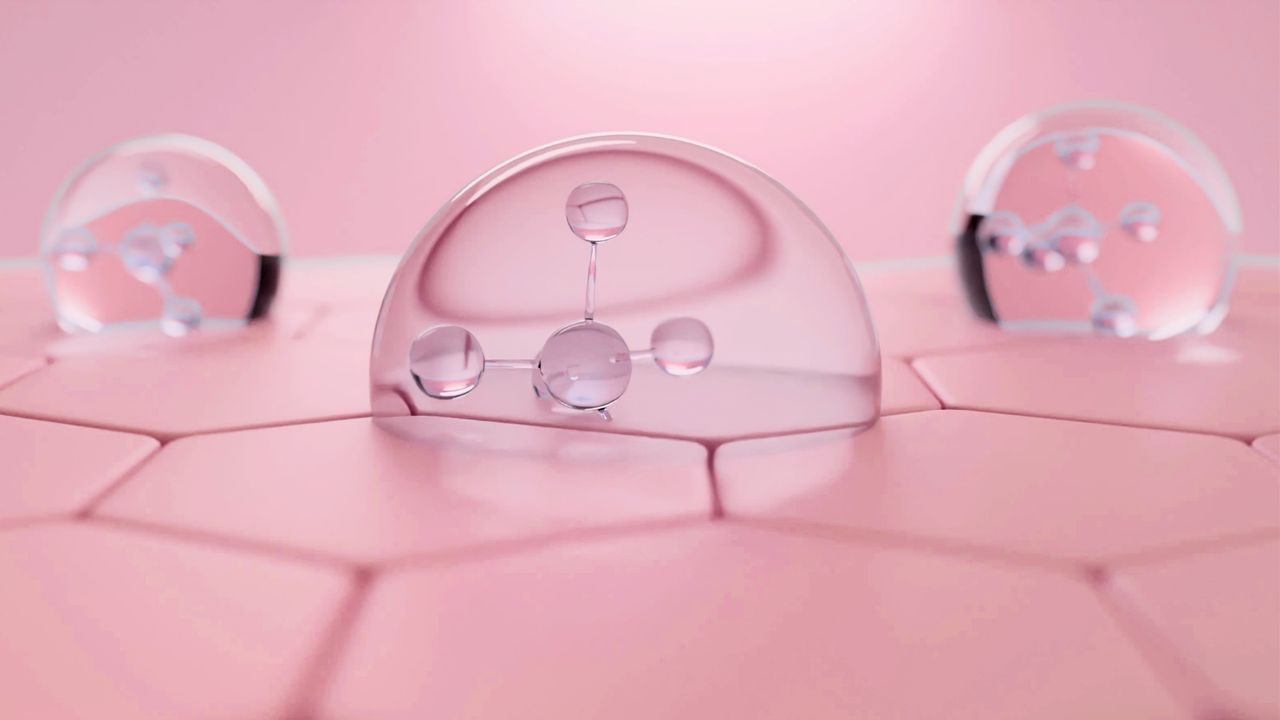Abstract molecular structures under glass domes representing peptide therapy innovation—guide on how to offer peptides legally and scale a peptide company.