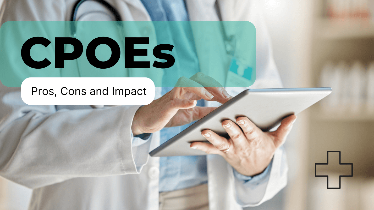 physician writing an electronic medication subscription