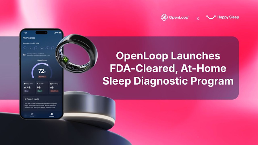 OpenLoop Expands into Sleep Diagnostics with Happy Sleep