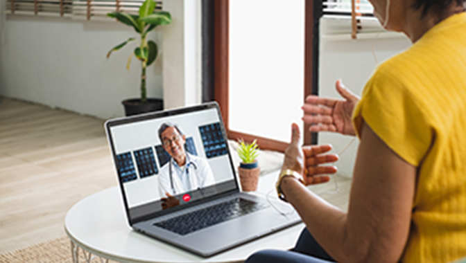 Patient-communicating-with-healthcare-provider-via-telehealth