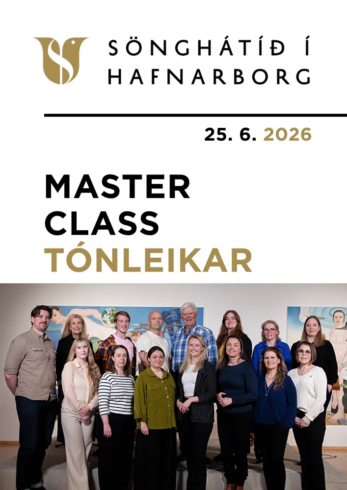 MASTER CLASS TÓNLEIKAR - SÖNGHÁTÍÐ Í HAFNARBORG