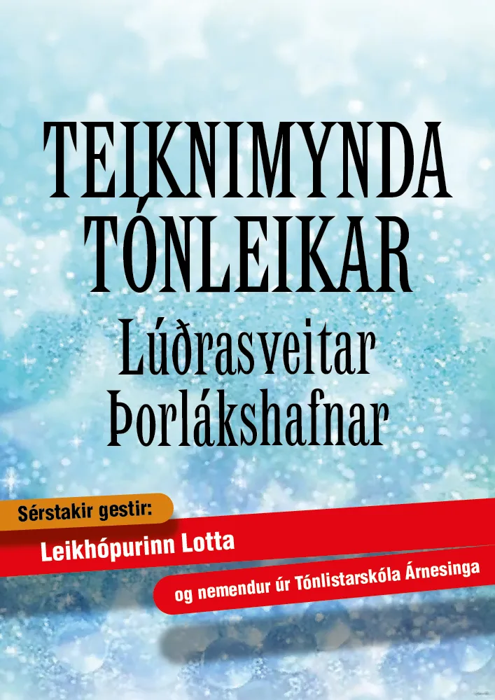 Teiknimyndatónleikar Lúðrasveitar Þorlákshafnar
