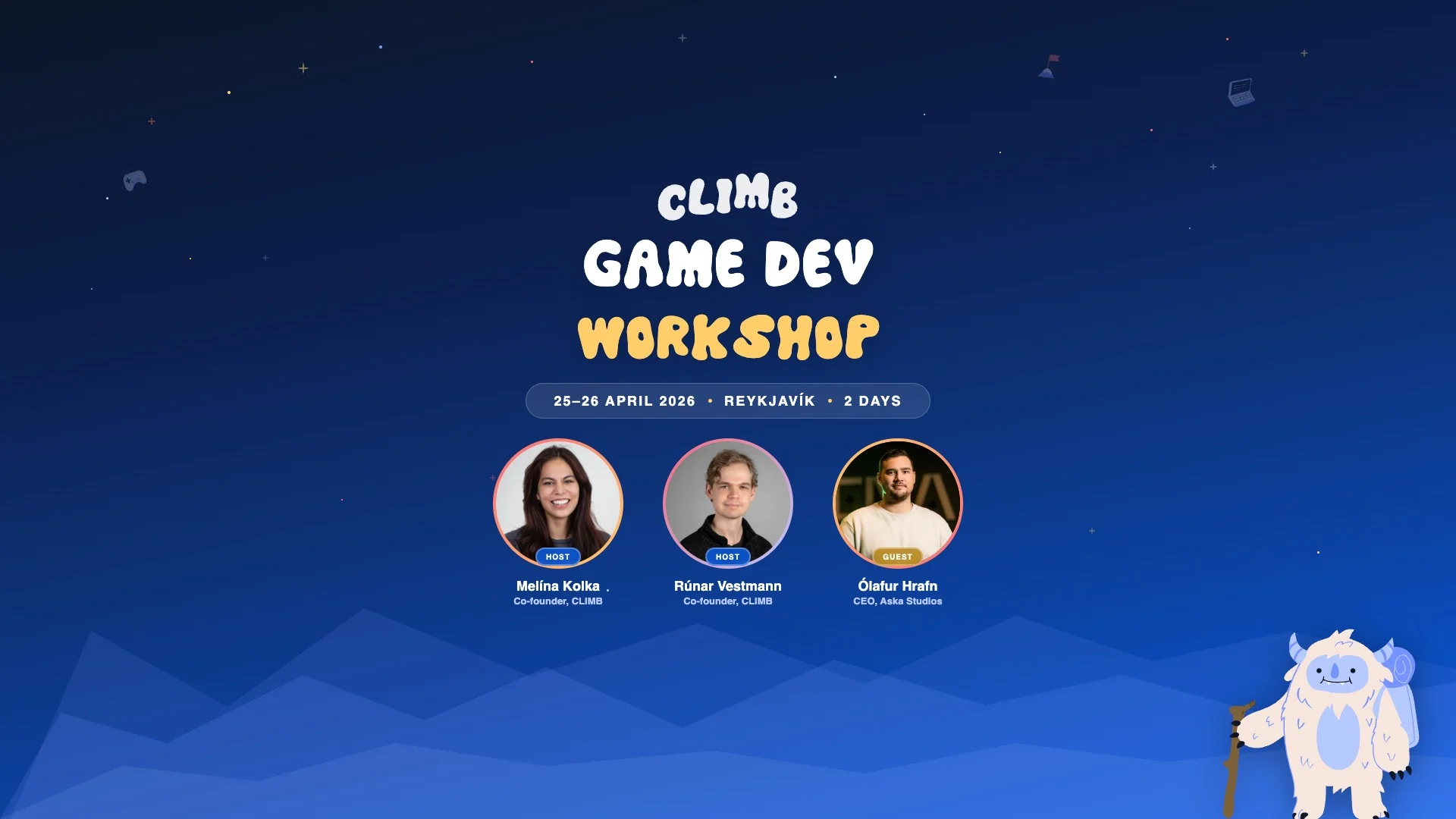 CLIMB Game Dev Workshop