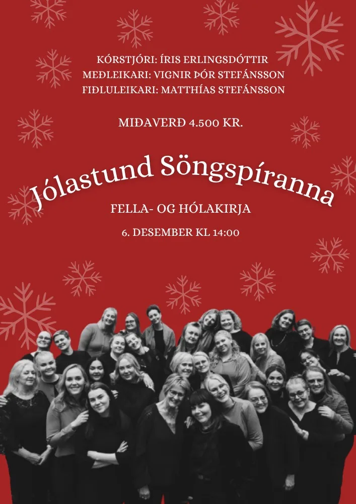 Jólastund Söngspíranna
