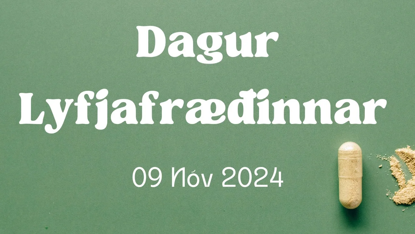 Dagur lyfjafræðinnar 2024