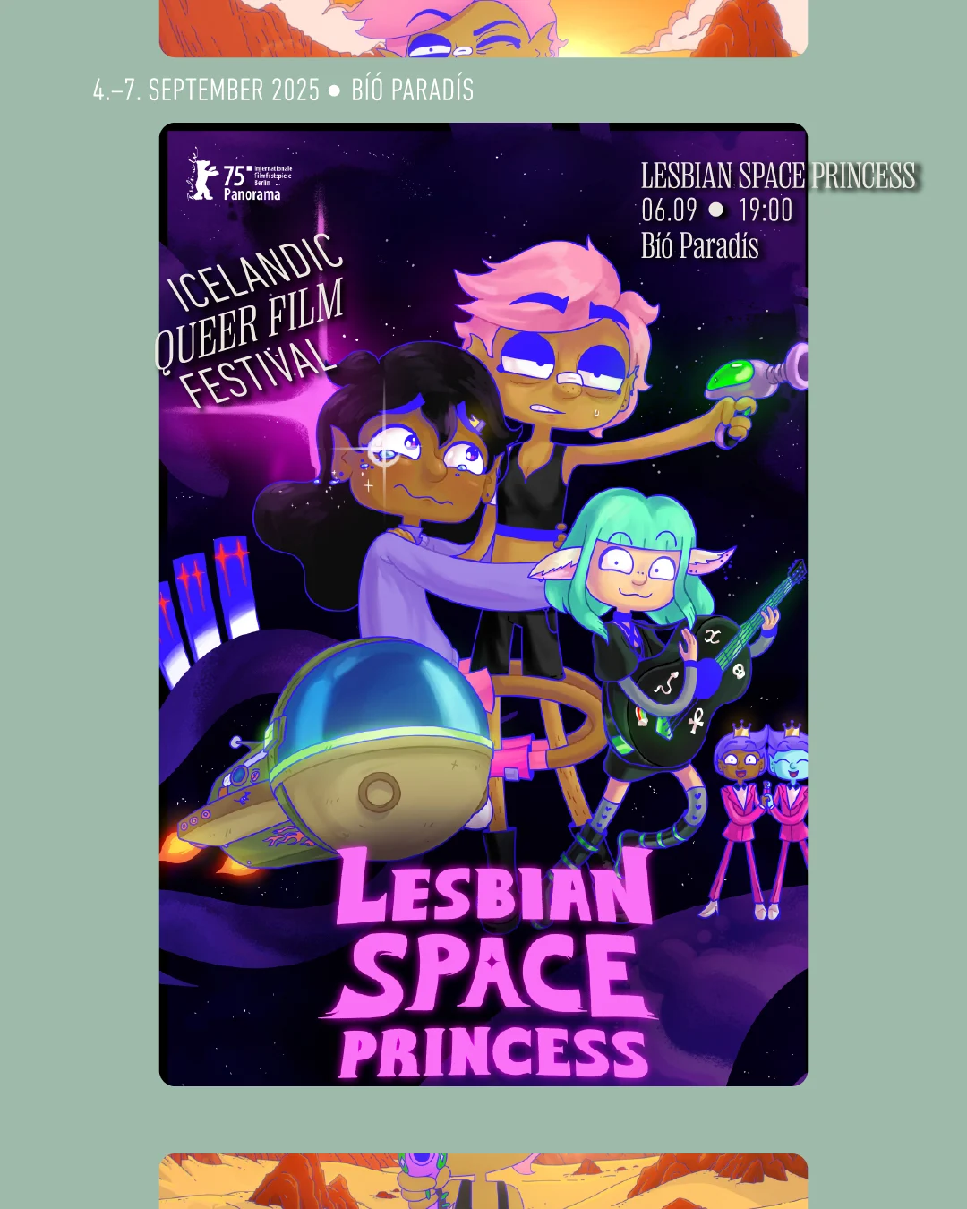 Lesbian Space Princess - Icelandic Queer Film Festival