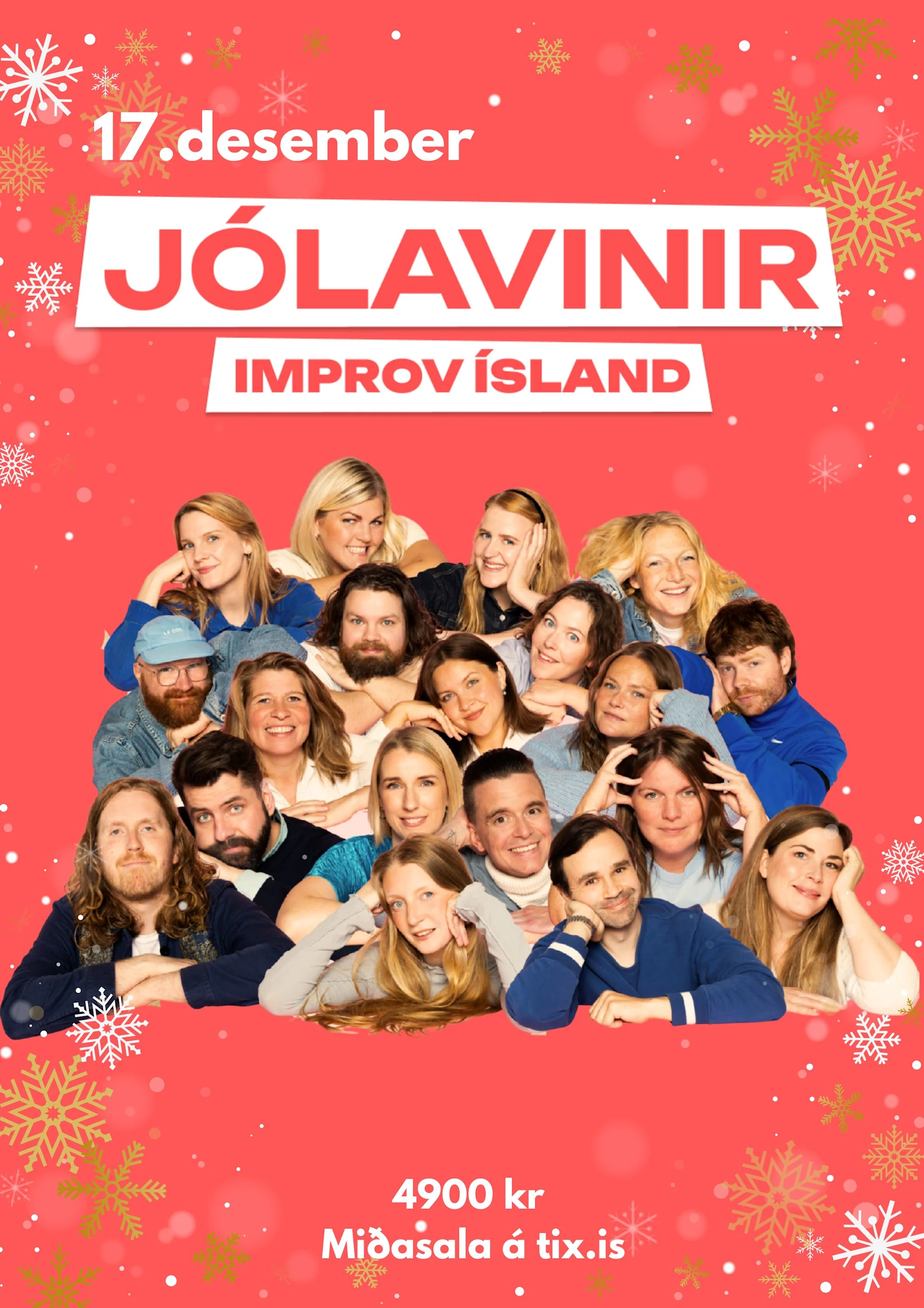 Jólavinir Improv Ísland